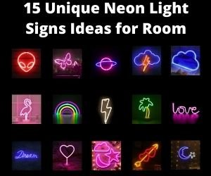 Unique Neon Light Signs Ideas for Room