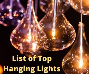List of Top Hanging Lights this season